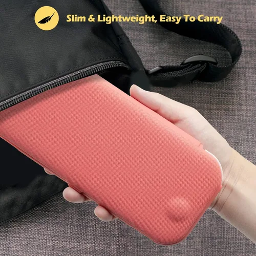 Vista 7 de ProCase Funda con tapa para Nintendo Switch Lite con 2 protectores de pantalla de vidrio templado, funda protectora delgada con cubierta frontal