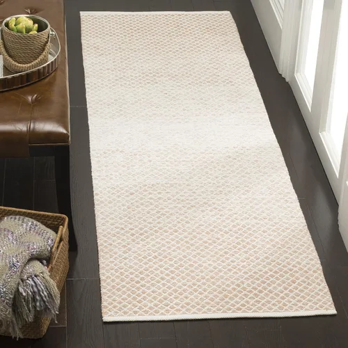 Vista 14 de SAFAVIEH Montauk Collection - Alfombra decorativa de 2 pies 3 pulgadas x 5 pies, color beige y marfil, algodón hecho a mano, ideal para zonas