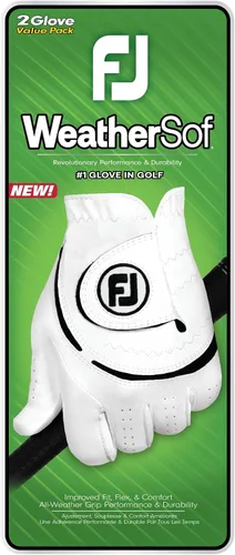 Vista 4 de FootJoy Paquete de 2 guantes de golf WeatherSof para mujer