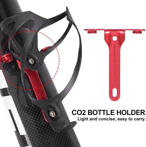 Vista 3 de MTB Co2 Ciclo Co2 Cartuchos de Gas Cartuchos de Agua Soporte para Botella