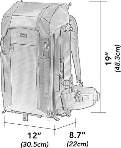Vista 2 de Think Tank FirstLight 35L+ Mochila para fotografía de viajes de aventura