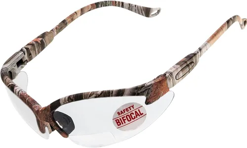 Vista 4 de Spits Eyewear Gafas de seguridad bifocales o inferiores de caza con varias opciones de lente y marco azul (blue frame)