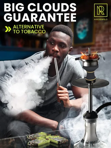 Vista 5 de Sabor clásico de cachimba a base de hierbas - 1.75 oz (50 g) Sabor a cachimba sin tabaco para tu tazón - Prueba estos shisha sin tabaco