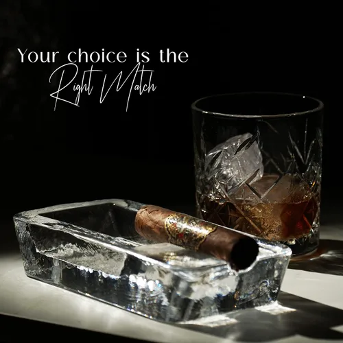 Vista 2 de The Buybox Cenicero grande para cigarrillos al aire libre, vidrio pesado grande para patio/exteriores/ceniceros de cenizas de cigarros grande