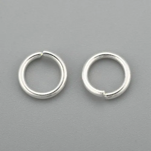 Vista 73 de HDSupplies 100 piezas - 4mm de argollas de acero inoxidable 304 de tono negro - Calibre 22 (espesor de 0.6mm)