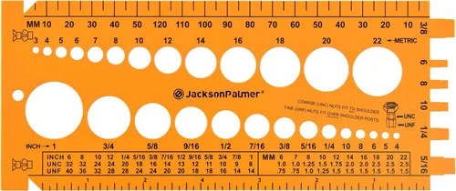 Vista 3 de Jackson Palmer - Kit surtido de herramientas de 2251 piezas con tornillos, tuercas, pernos y arandelas (3 bandejas)