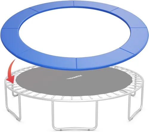 Vista 14 de Giantex Trampoline Pad, 8ft 10ft 12ft 14ft 15ft 16ft Trampoline Replacement Safety Pad, No Holes for Pole, Waterproof Trampoline Accessories Spring