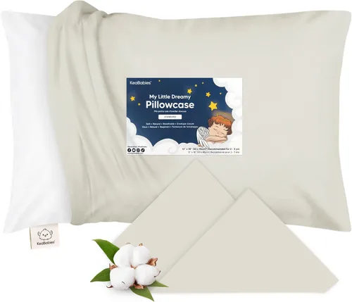 Vista 30 de KeaBabies - Funda de almohada de algodón orgánico de 13 x 18 pulgadas, ABC Abc Tierra