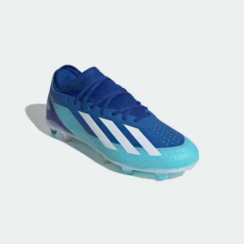 Vista 5 de adidas X Crazyfast.3 - Tenis de fútbol para terreno firme, unisex, color azul rey, ligeros, rendimiento de alta velocidad, fabricados