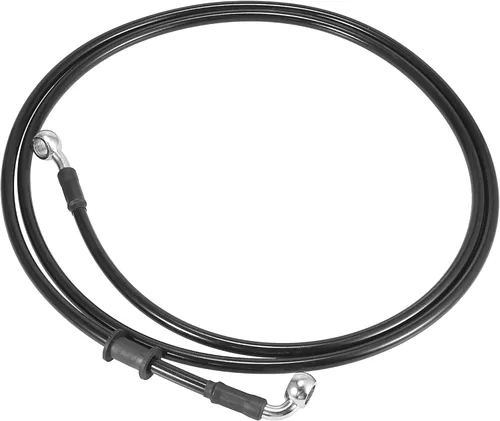 Vista 39 de Motoforti Universal 40 cm 15.75" Manguera de Aceite para Freno y Embrague de Motocicleta, Tubo de Línea Hidráulica Reforzada, Acero Inoxidable Negro
