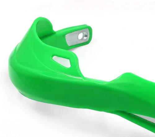 Vista 4 de Protección Universal para Manillar de Motocicletas, Protectores de Manos, Protectores de Parabrisas, Protector Anti-crash para Honda Motocross Verde