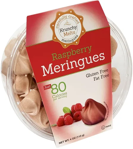 Vista 36 de Krunchy Melts Galletas originales de merengue Sabor S'mores Solo 90 calorías por porción Sin grasa, sin gluten, sin lácteos (4 onzas)