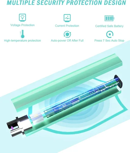 Vista 11 de Encendedor eléctrico recargable de velas de plasma de arco, sin llama, resistente al viento, encendedor USB, protección de seguridad múltiple