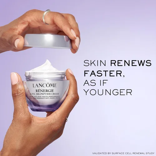 Vista 5 de Lancôme Rénergie H.P.N. Crema Facial Antienvejecimiento de 300 Péptidos con Ácido Hialurónico, Niacinamida y 300 Péptidos - Reduce visiblemente