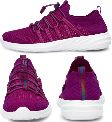 Vista 6 de VIFUUR Zapatos de agua para hombre y mujer, zapatos deportivos para playa, surf, caminar, kayak, barco, piscina