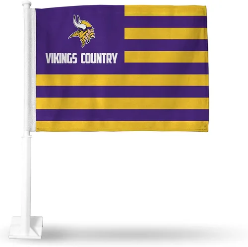 Vista 52 de Rico Industries NFL - Bandera de coche de doble cara, accesorio para coche