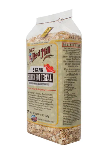 Vista 2 de Bob's Red Mill Cereal caliente enrollado de 5 granos, 16 onzas (caja de 4)