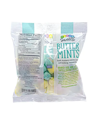 Vista 3 de Party Sweets Surtido de menta pastel, 14 onzas, Appx. 100 piezas de Hospitality Mints
