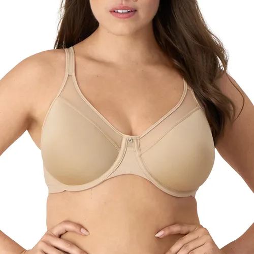 Vista 13 de Bali Women's Underwire T-Shirt Bra – Ultra-Light Smoothing Spacer Bra Negro