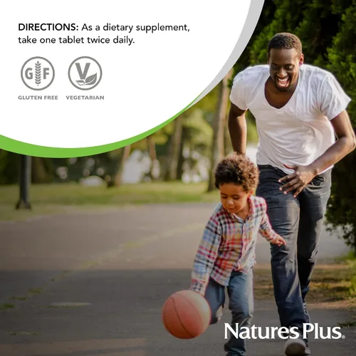 Vista 6 de NaturesPlus Magnesio - 200 mg, 180 Tabletas - Vegetariano, Sin Gluten - 180 Porciones