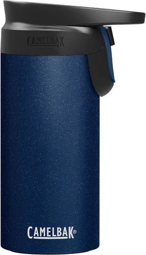 Vista 31 de CamelBak Forge Flow - Taza de viaje aislada de acero inoxidable, color negro, 16 onzas