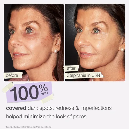 Vista 4 de tarte base de maquillaje face tape – Base de cobertura completa con acabado mate con Snow Mushroom y ácido hialurónico para hidratación, resistente