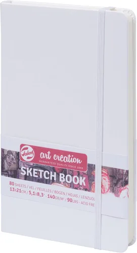 Vista 8 de Cuaderno de bocetos Talens Art Creation rojo 12X12 cm, 140 gramos
