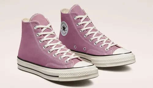 Vista 4 de Converse Chuck 70 Hi Pink AuraGarzaNegro 172683C unisex