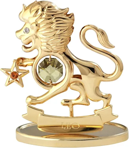 Vista 31 de CRYSTOCRAFT Regalo de sagitario, adorno de constelación con cristal austriaco, adorno de cristal de signo del zodiaco, colección de decoración