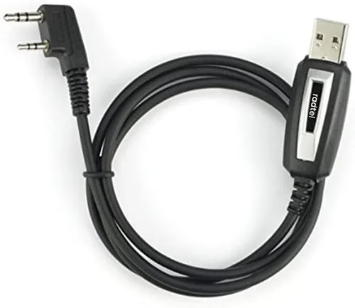 Vista 3 de radtel Cable de programación USB para RT-920 RT-470 RT-470X, UV-K5 RT-590, compatible con RT12 RT-910B RT-860 RT-493 UV9D RT-900 RT-4D Walkie Talkie