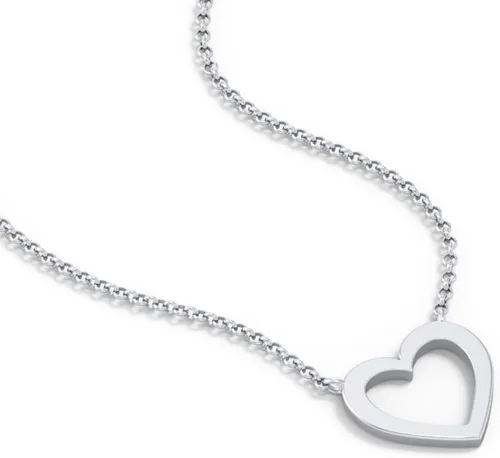 Vista 3 de TSD Colgante de corazón Celia de JEWLR, Plata esterlina