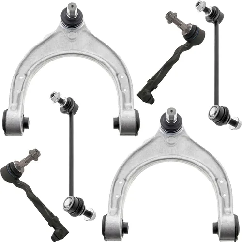 Vista 108 de Detroit Axle - Kit de brazos de control delantero para Chevy Silverado 1500 GMC Sierra 1500 GMC Sierra 1500 Avalanche Yukon Tahoe Escalade ESV EXT