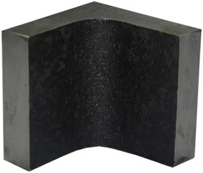 Vista 2 de Placa de ángulo sólido de hierro de casta, 2 "x 2" x 2 pulgadas - Alivio de estrés
