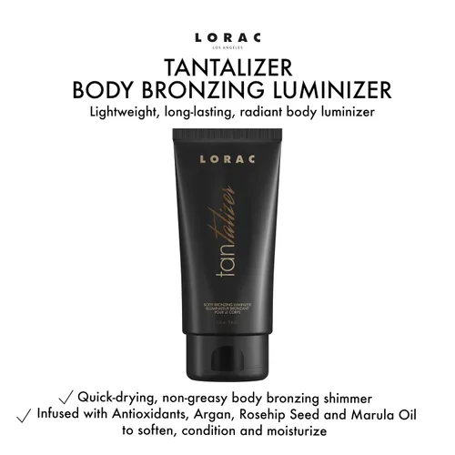 Vista 2 de Lorac Tantalizer Cuerpo Bronceador Luminizador