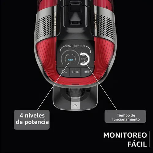 Vista 8 de Rowenta, Aspiradora inalámbrica, aspiradora X-Force Flex 12.60, contenedor de polvo XL de 30.4 onzas, tecnología Flex, detección automática de piso