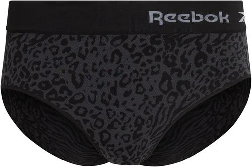 Vista 4 de Reebok Ropa interior para mujer, paquete de 5 calzoncillos hipster sin costuras (S-XL)