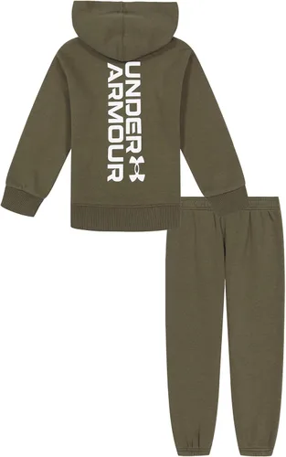 Vista 4 de Under Armour boys Hoodie Set, pants & Hoodie, Lightweight & Relaxed Fit