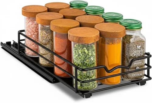 Vista 12 de HOLDN' STORAGE Organizador de gabinete extraíble, organizador resistente con garantía limitada de por vida -17 pulgadas de ancho x 21 pulgadas