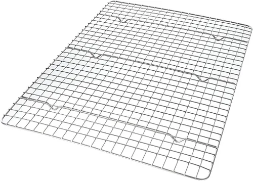 Vista 10 de Juego de bandejas para hornear y rejillas de enfriamiento antiadherentes USA Pan XL, Juego de 2
