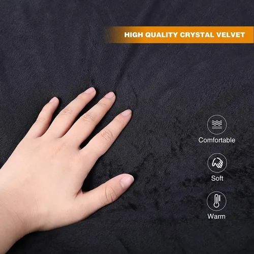 Vista 4 de REDCAMP Extra Thick Folding Sleeping Cot Pads, 75"x28"Comfortable Soft Velvet Cotton Camping Cot Mattress Pad for Hiking, Backpacking,Navy Gray Brown
