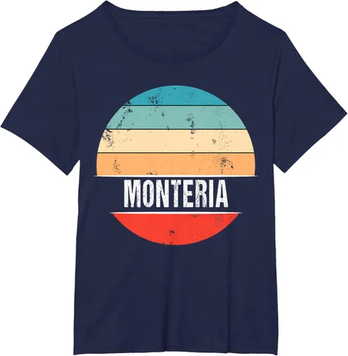 Vista 8 de Camiseta Montería Colombia City Trip, Negro