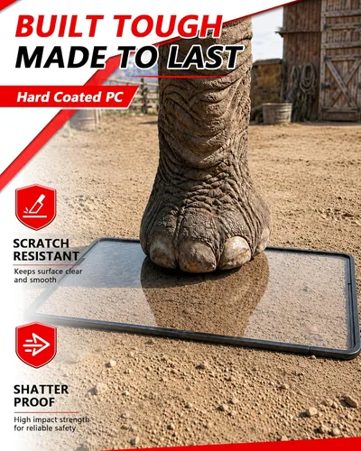 Vista 2 de StarknightMT Parabrisas UFORCE 1000 resistente a los arañazos – Parabrisas UFORCE compatible con CFMOTO UFORCE 1000/1000 XL 2019-2025, resistente