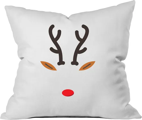 Vista 10 de Oh, Susannah Funda de almohada de 18 x 18 pulgadas con texto en inglés "Baby Its Cold Outside So Let's Cuddle", funda de almohada de Navidad