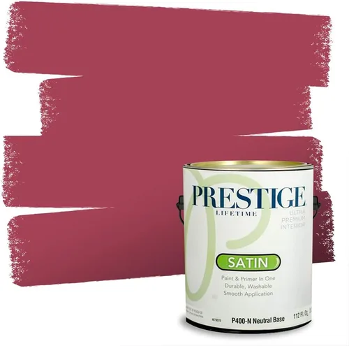 Vista 71 de Prestige Paints - Pintura exterior e imprimación en uno, 1 galón, plano, E500-P-A011GP