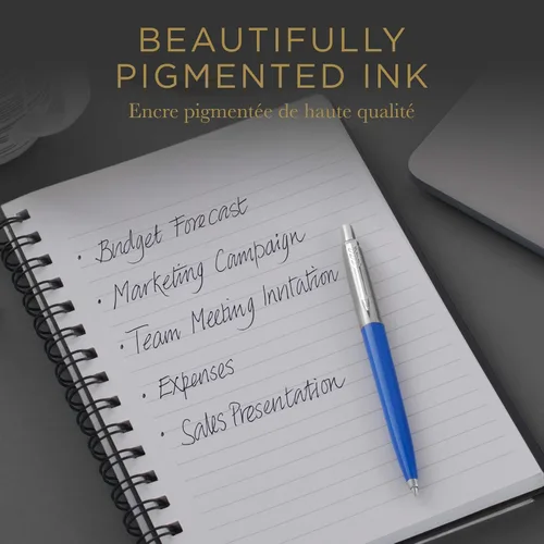 Vista 4 de Parker Jotter London - Paquete de descubrimiento de recambios para bolígrafo y gel: 3 recambios Quinkflow para bolígrafos y 3 recambios Quink Gel