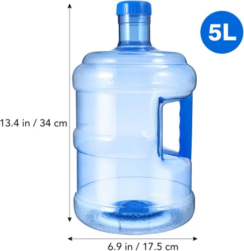 Vista 2 de SEWACC Jarra de agua al aire libre 5L Camping Contenedor de agua Fitness Deportes para senderismo al aire libre Camping Deportes
