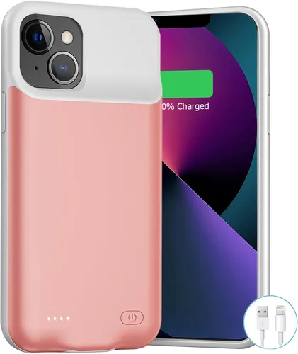 Vista 8 de Funda de batería para iPhone 11, funda de carga portátil recargable de 7000 mAh mejorada compatible con iPhone 11 (6.1 pulgadas) con cargador