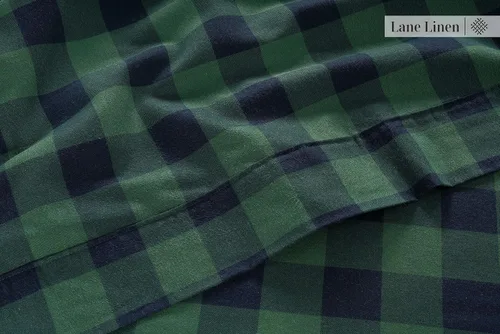 Vista 5 de LANE LINEN Sábanas de franela 100% algodón, doble cepillado para mayor suavidad, ropa de cama transpirable de algodón ligero tamaño matrimonial