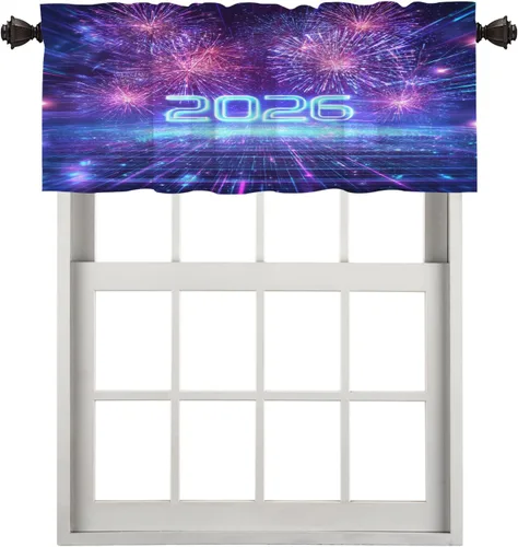 Vista 36 de Cortinas opacas de poliéster multicapa para ventanas de padre e hijo, 2 unidades, 26 x 24 pulgadas