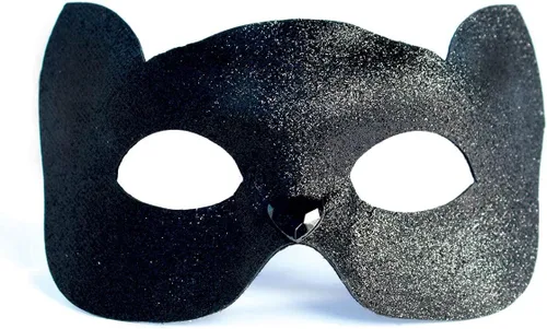 Vista 2 de OLYPHAN Accesorios de disfraz de gato negro para mujer, máscara traviesa de mascarada con orejas de gato, guantes, gargantilla de encaje